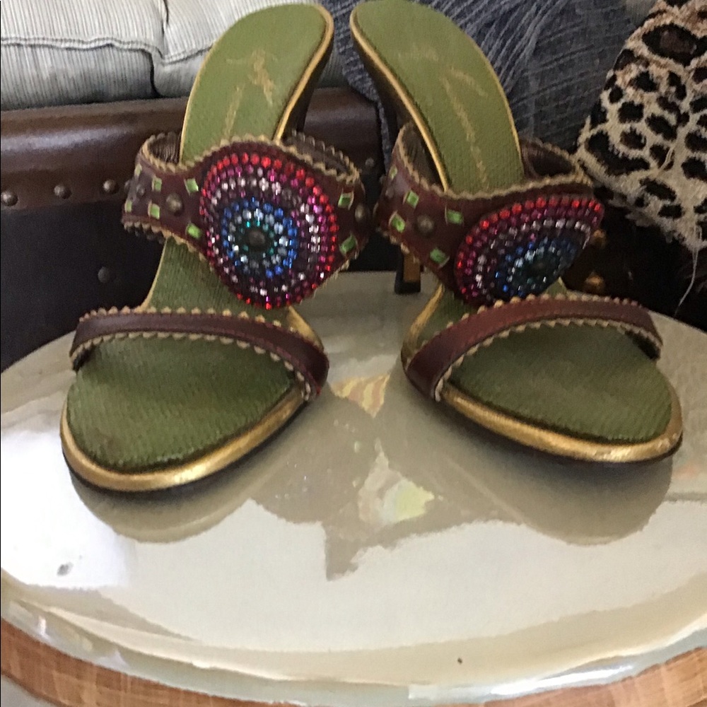 Beautiful heeled sandals 6.5 Giuseppe zanotti